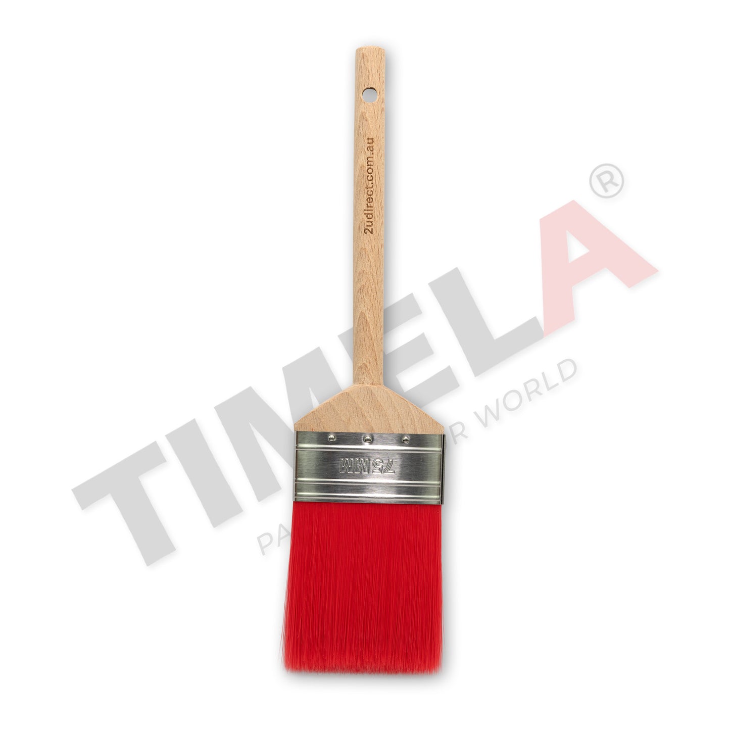 Timela Paint Brush Red Head Range 75mm Oval straight single buy