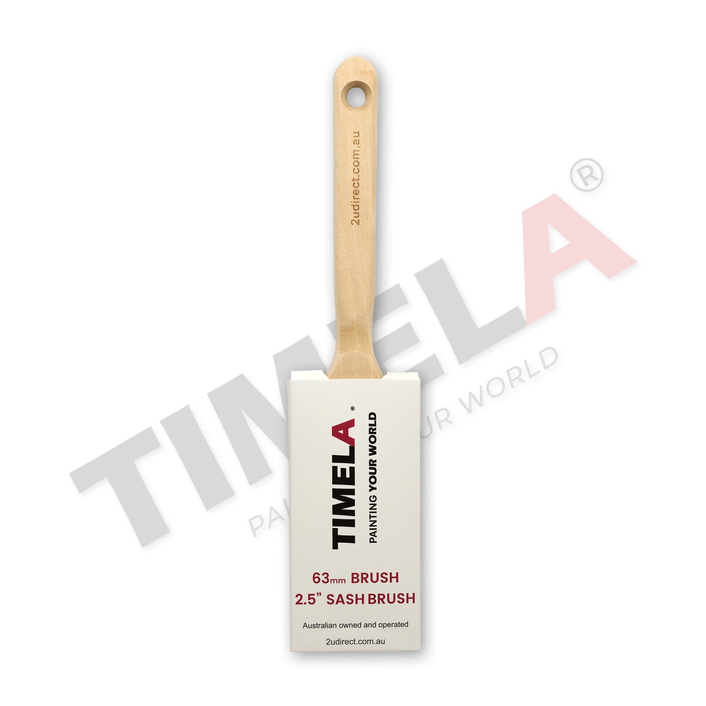 6 pack of 63mm Timela sash Paint brushes sash