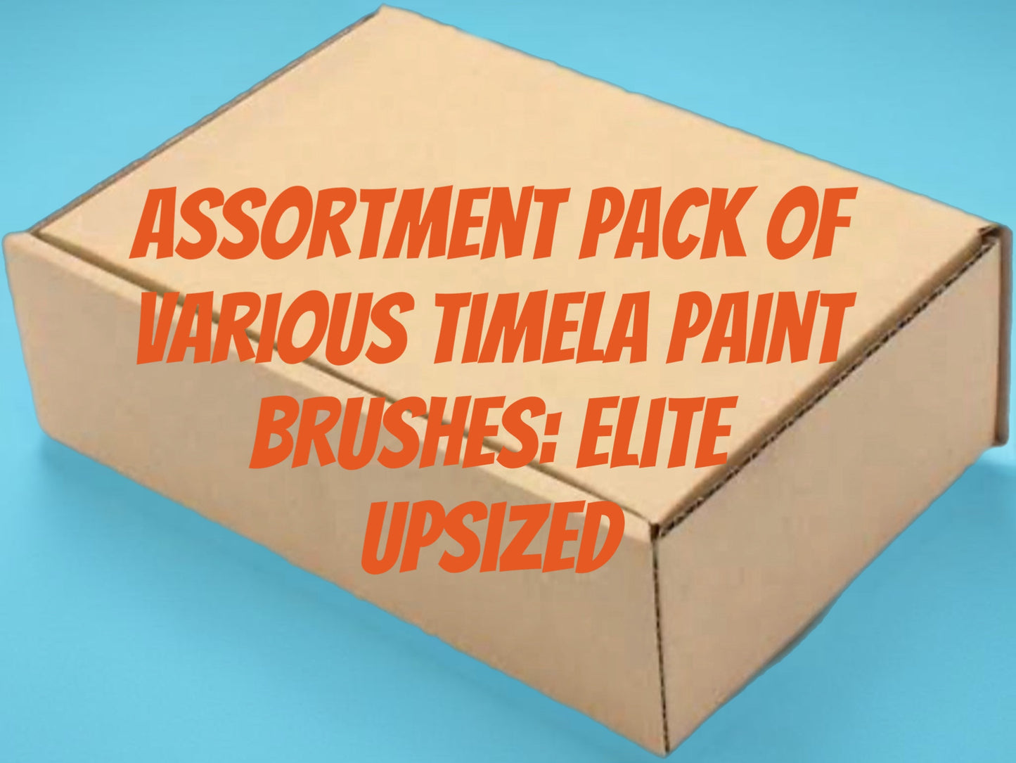 Timela Paint Brush Assortment pack (Elite upsized)