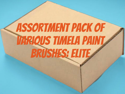 Timela Paint Brush Assortment packs (Elite)