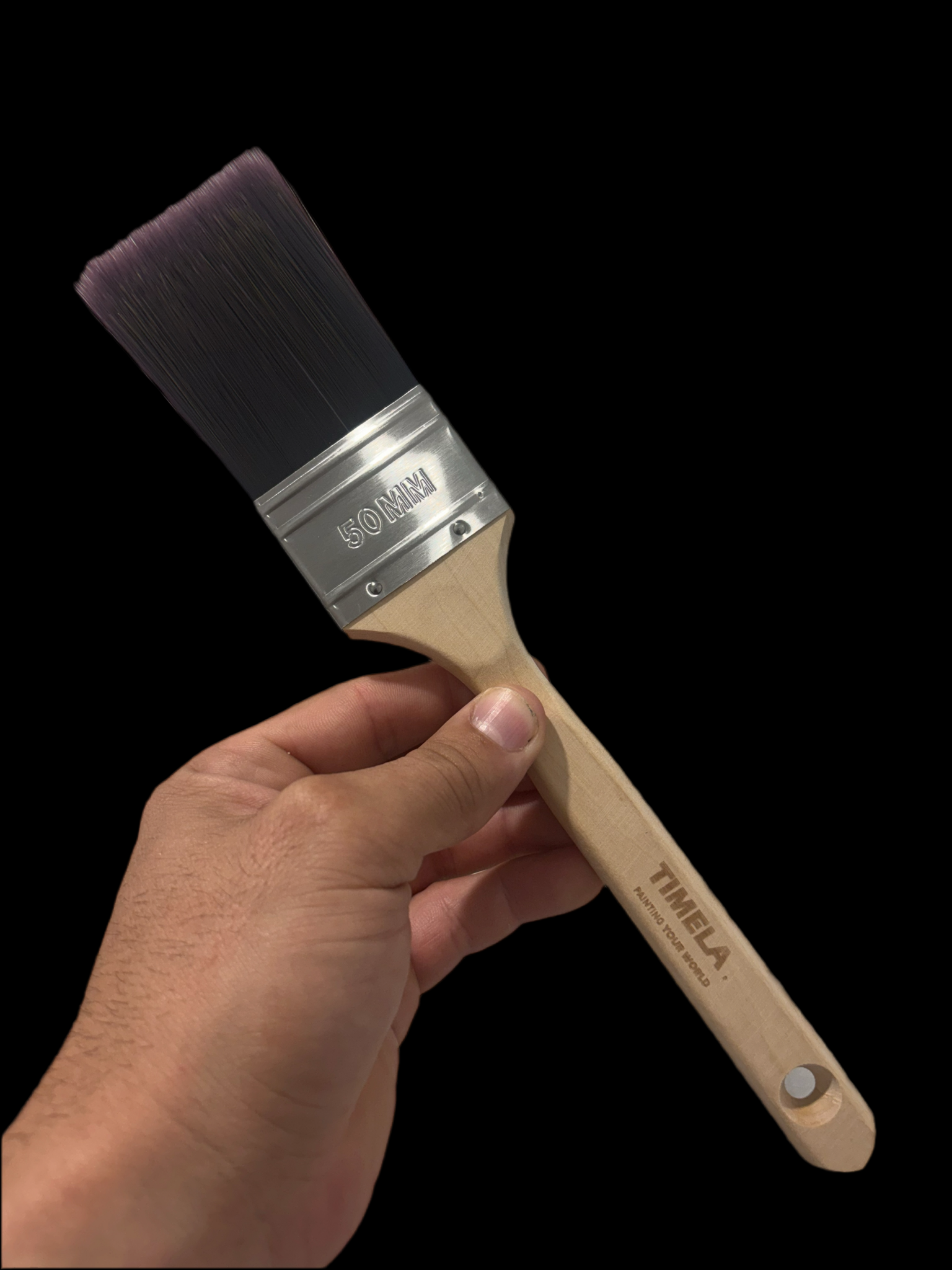 Timela Paint Brush sash 50mm black background