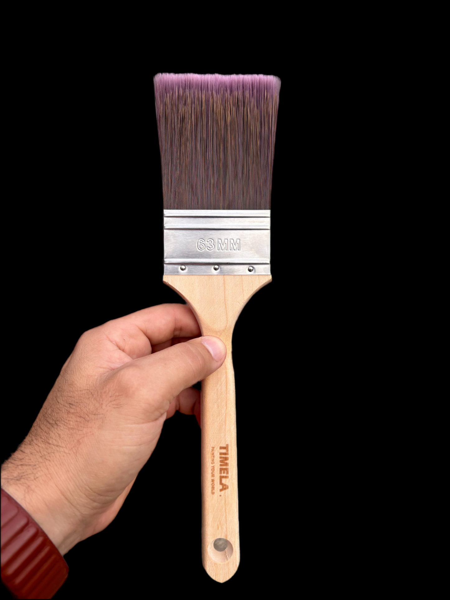 Timela Paint Brush sash 63mm black background