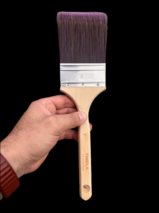 Timela Paint Brush sash 75mm black background